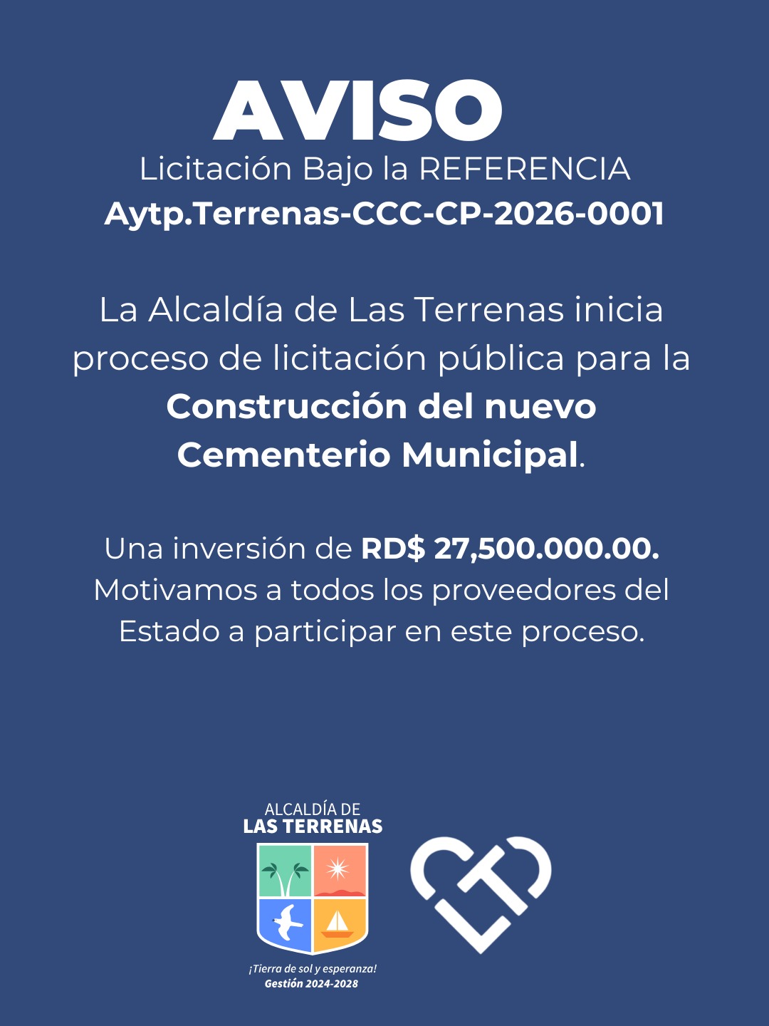 Alcaldía de Las Terrenas inicia licitación para la construcción del nuevo Cementerio Municipal